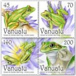 (2011) č. ** - Vanuatu - Green and Golden Bell Frog