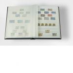Leuchtturm zásobník na známky BASIC - A4, 32 stran, bílé listy, pergamenové pásky