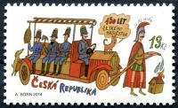 (2014) č. 801 ** - Česká republika - 150 let českého hasičstva