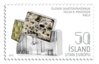 (2015) MiNr. 1455-1458 ** - Island - Islandský Moderní design (VI): Klenoty