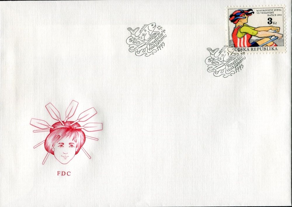 Česká pošta (1993) FDC 20 - MS ve veslování