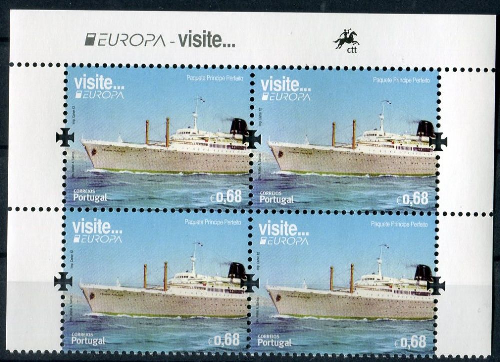 (2012) MiNr. 3720 ** - Portugalsko - Evropa: Návštěvy