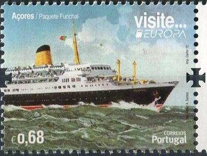 (2012) MiNr. 577 ** - Portugalsko Azory - Europa: Návštěvy