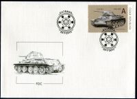 (2015) FDC Pof. 833 - 836 - S nimi přišla svoboda - Vojenská technika (2015) FDC 833 - 836 - S nimi přišla svoboda - Vojenská technika