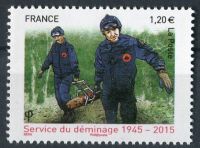 (2015) MiNr. 6076 ** - Francie -  70 let Národní odminovací služba