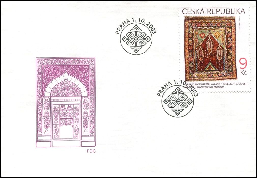 Česká pošta (2003) FDC 369 - Orientální koberce