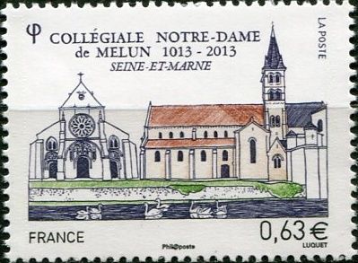 (2013) MiNr. 5561 ** - Francie - 1000 let Univerzity Melunu