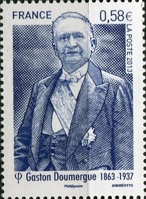 (2013) MiNr. 5646 ** - Francie - 150. výročí narození Gaston Doumergue