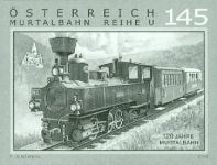 (2014) MiNr. 3163 - Rakousko - černotisk - Železnice (XVIII): 120 let Murtalbahn