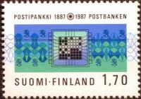 (1987) MiNr. 1009 ** - Finsko - 100 let Poštovní spořitelny