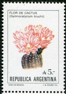 (1987) MiNr. 1855 ** - Argentina - květiny Argentina