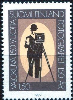 (1989) MiNr. 1072 ** - Finsko - 150 let fotografie