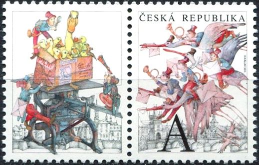 (2015) č. 841 ** - Česká republika - Pošta na křídlech
