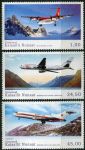 (2015) MiNr. 697 - 699 ** - Grónsko - Historie Grónska civilní letectví (V)
