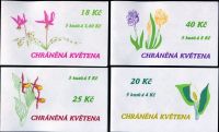 (1997) ZS 51 - 54 - Česká pošta - Ochrana přírody - Chráněná květena