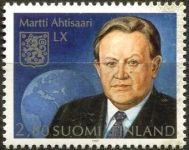 (1997) MiNr. 1391 ** - Finsko - 60. narozeniny Martti Ahtisaari