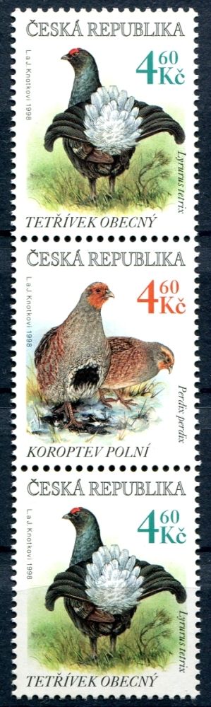 (1998) č. 179-180 ** - 3-pá - ČR -  polní ptactvo