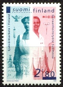 (1998) MiNr. 1426 ** - Finsko - 100 let Finská asociace zdravotních sester