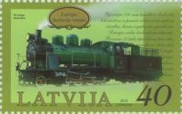 (2010) MiNr. 791 ** - Lotyšsko - Historie železnice v Lotyšsku (II)