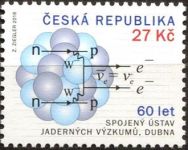 (2016) č. 880 ** - Česká republika - Spojený ústav jaderných výzkumů v Dubně - 60 let
