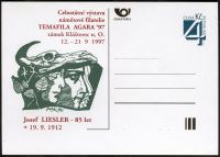 (1997) CDV 22 ** - P 26 - Celostátní výstava námětové filatelie Temafila AGARA 97