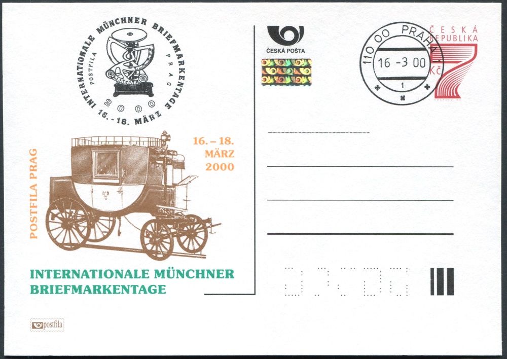 (2000) CDV 41 O - P 55 - München - razítko