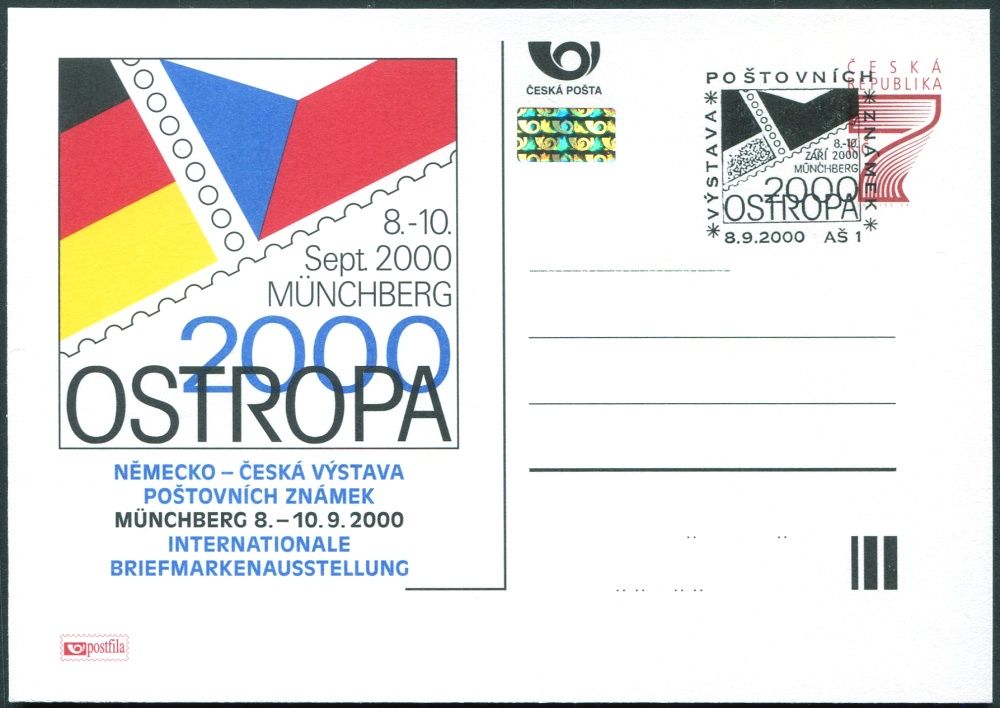 Česká pošta (2000) CDV 41 O - P 62 - Ostropa - razítko
