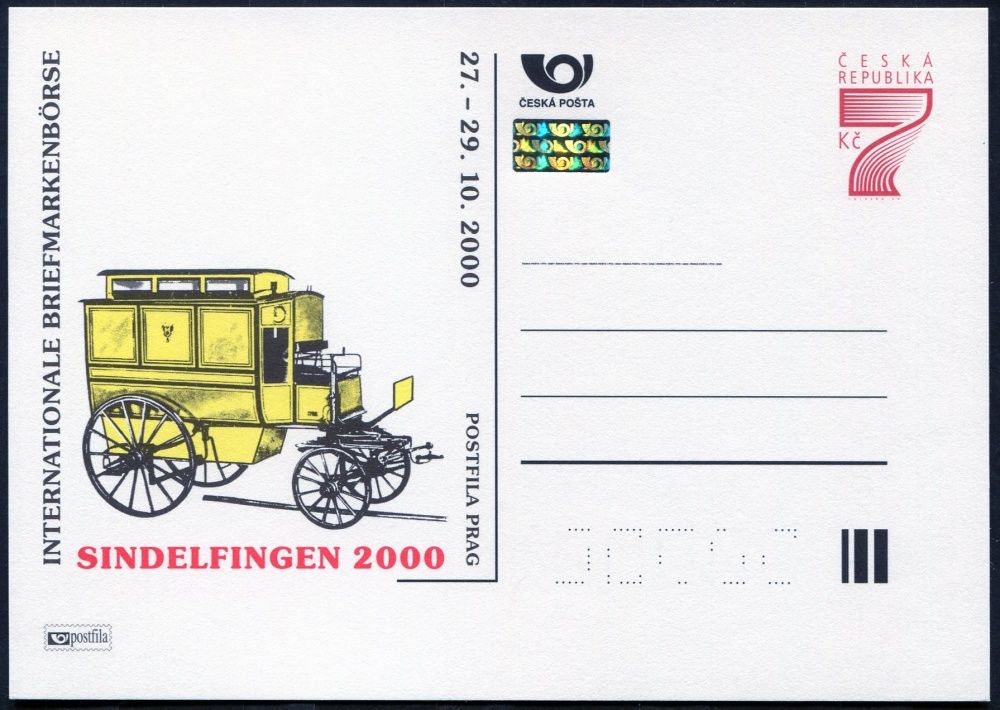 Česká pošta (2000) CDV 41 ** - P 64 - Sindelfingen 2000