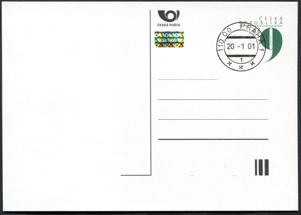 (2001) CDV 64 O - Devítka - razítko