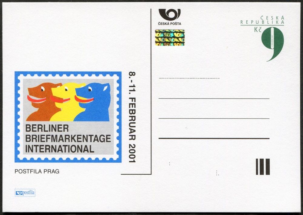 Česká pošta (2001) CDV 64 ** - P 68 - Berlin