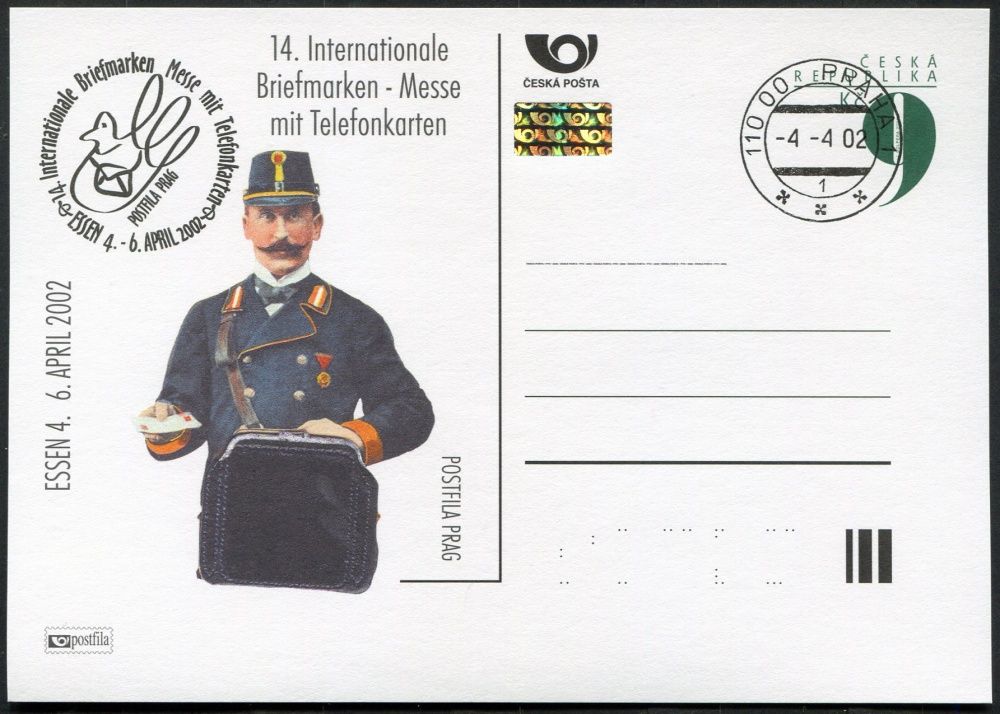 (2002) CDV 64 O - P 78 - Essen 2002 - razítko