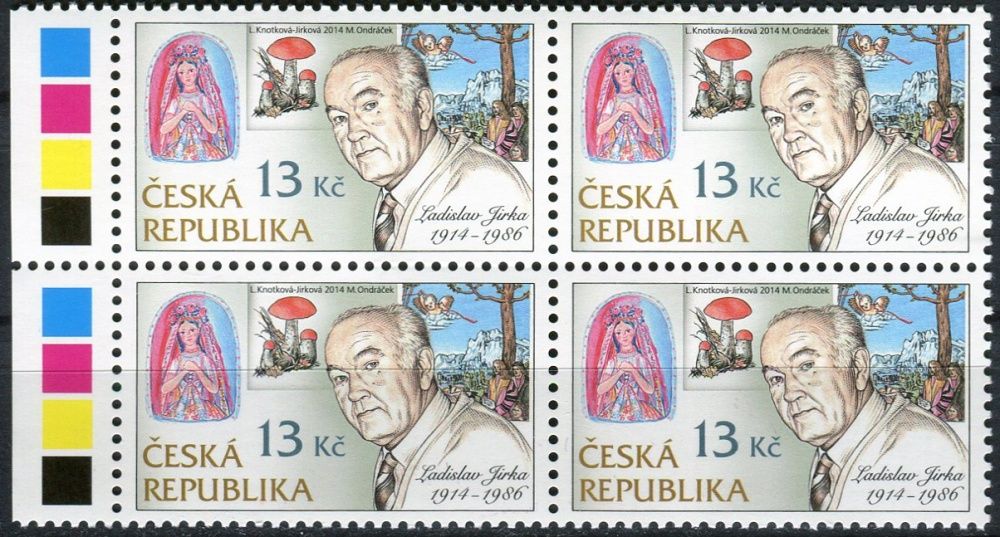 Česká pošta (2014) č. 795 ** - Česká republika - 4-bl - Tradice známkové tvorby