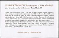 (2014) ZSt 47 - Ruční papírna ve Velkých Losinách