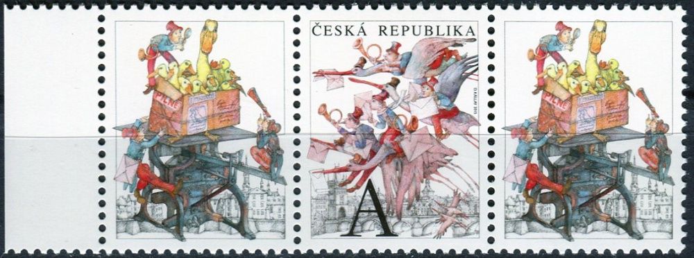 (2015) č. 841 ** - Česká republika - Pošta na křídlech 