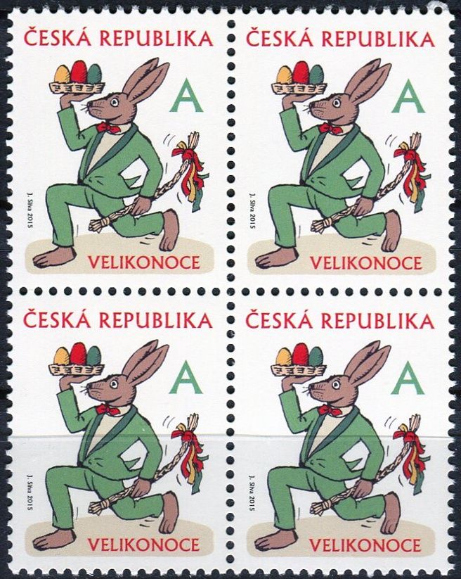 (2015) č. 842 ** - Česká republika - 4-bl - Velikonoce