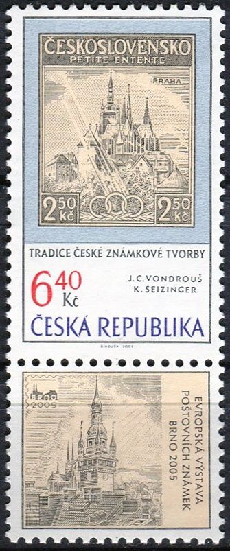 (2003) č. 347 ** - Česká republika - Tradice české známkové tvorby KD