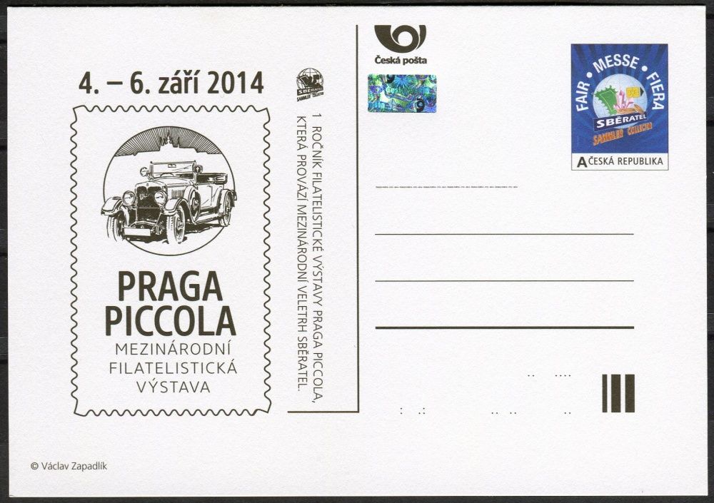 Česká pošta (2014) CDV 166 ** - Praga Piccola