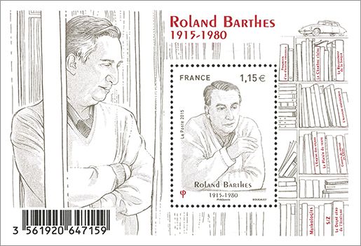 (2015) MiNr. 6314 ** - Francie - BLOCK 316 - 100. narozeniny Roland Barthes