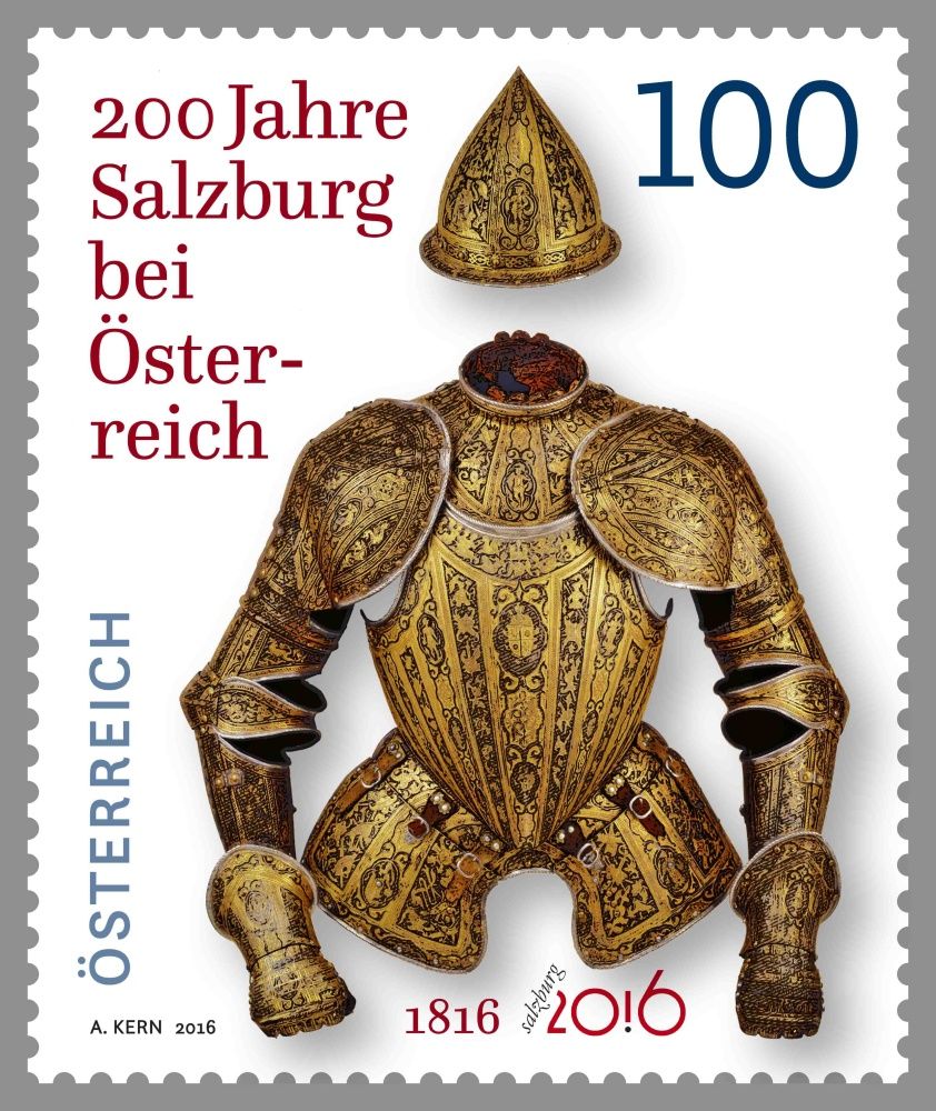 (2016) MiNr. 3266 ** - Rakousko - 200 let Salzburg v Rakousku