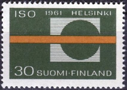 (1961) MiNr. 535 ** - Finsko - Valné shromáždění Mezinárodní organizace pro normalizaci (ISO), Helsinki