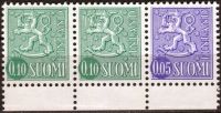 (1963) MiNr. 556 - 557 ** - Finsko - Lev