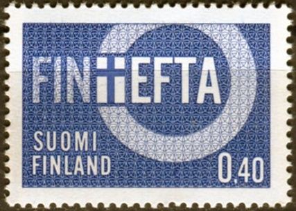 (1967) MiNr. 619 ** - Finsko - Finland associate member of EFTA (FINE FTA)