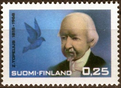 (1968) MiNr. 639 ** - Finsko - 150. narozeniny Zacharias Topelius