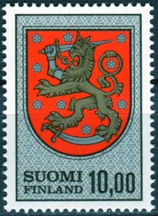 (1974) MiNr. 744 ** - Finsko - Státní znak