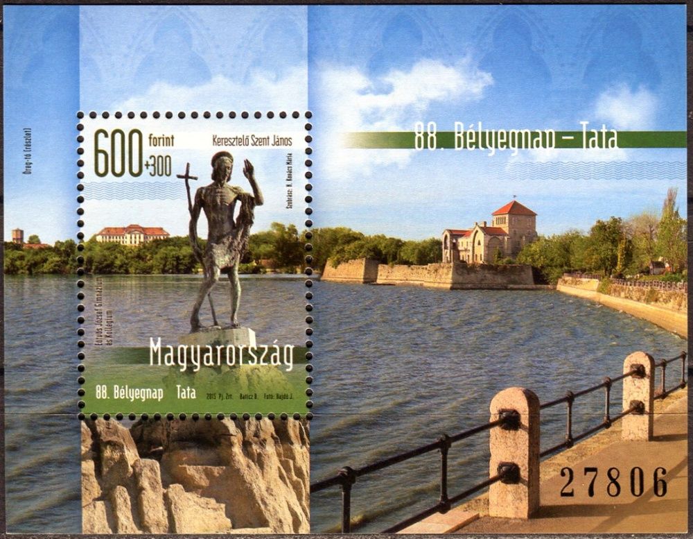 (2015) MiNr. 5781 ** - Maďarsko - BLOCK 381 - 88. poštovní známka "Tata"