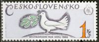 (1986) č. 2730 ** - ČSSR - OSN - mezinárodní rok míru
