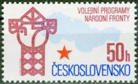 (1986) č. 2740 ** - Československo - Volební program Národní fronty