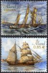 (2015) MiNr. 402 - 403 ** - Aland - Plachetnice (I)