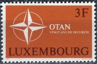 (1969) MiNr. 794 ** - Lucembursko - 20 let Organizace severoatlantické smlouvy (NATO)