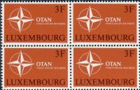 (1969) MiNr. 794 ** - Lucembursko - 4-bl - 20 let Organizace severoatlantické smlouvy (NATO)